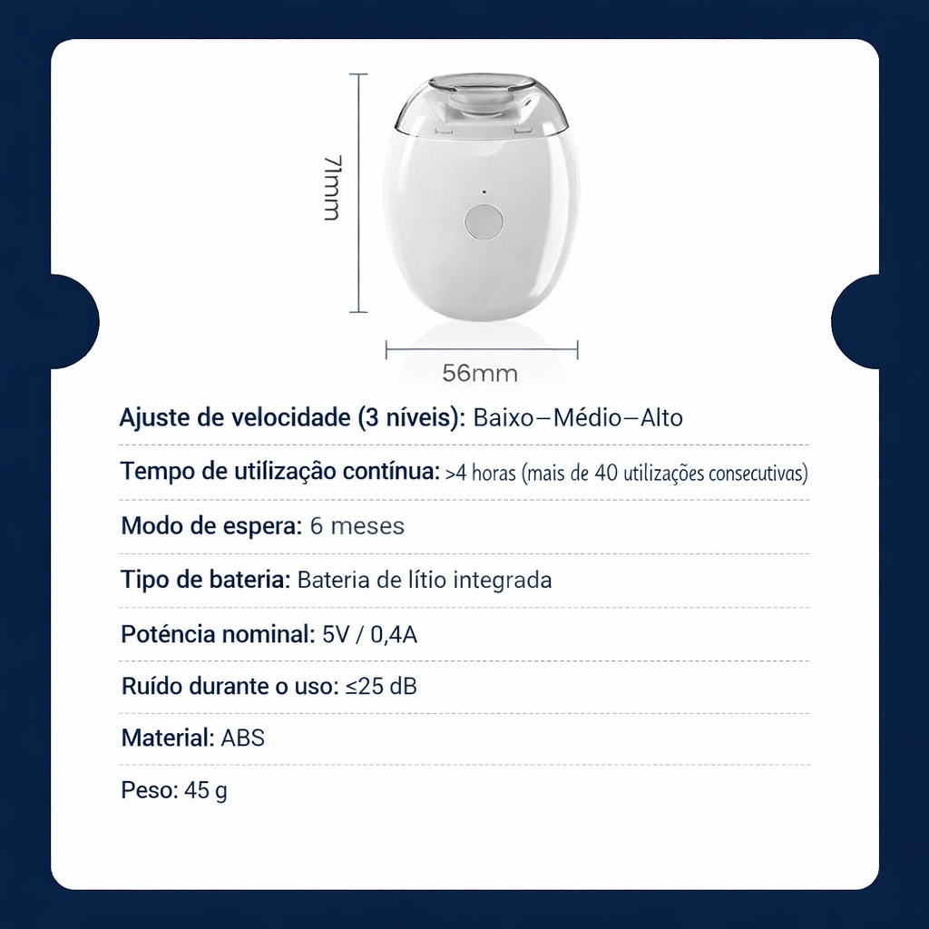 Corta-Unhas Elétrico Pro